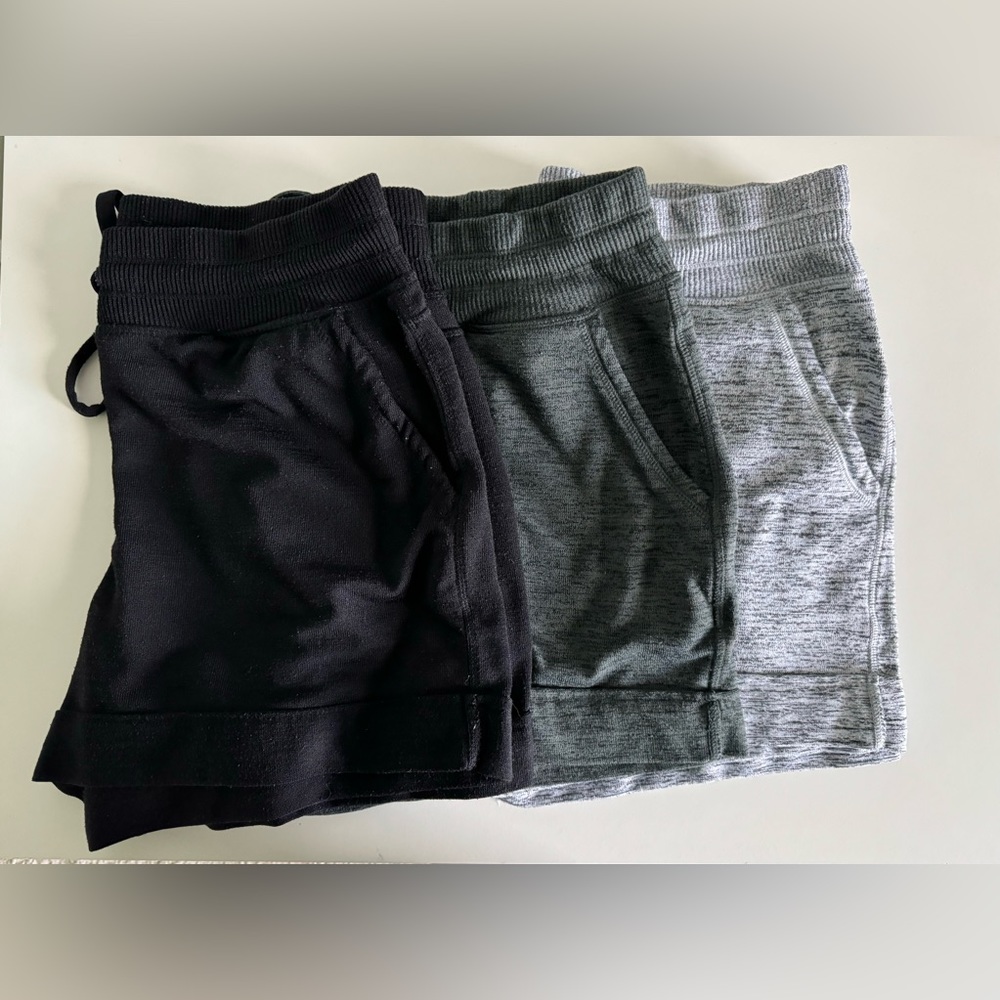90 Degree by Reflex Set of 3 Lounge Shorts